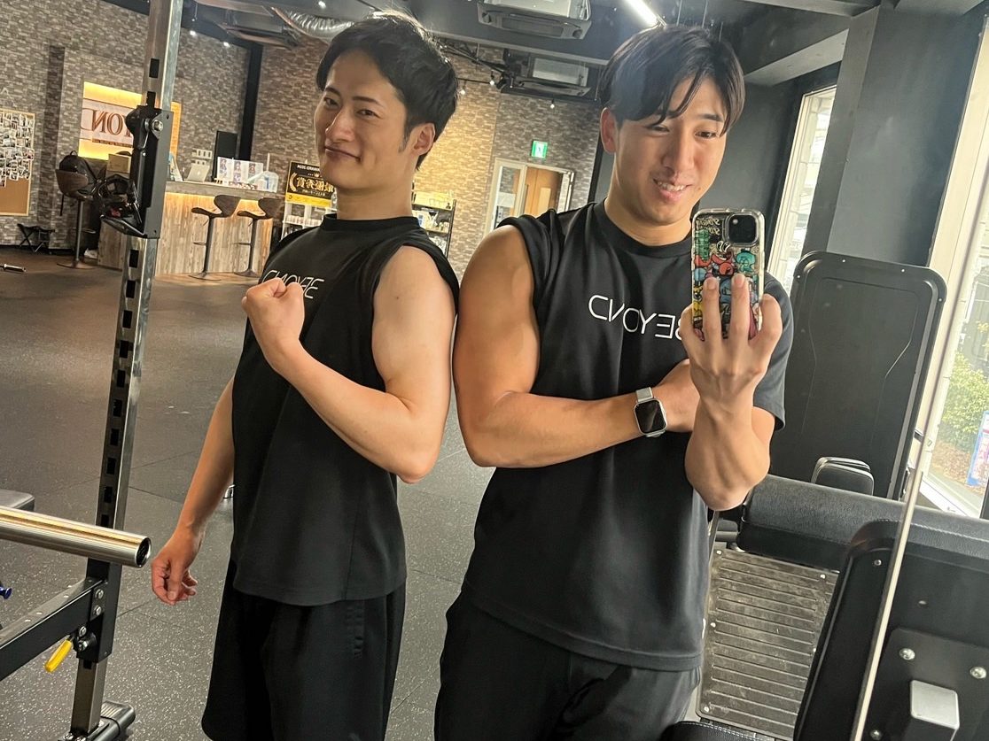 BEYONDトレーナーとお客様の画像