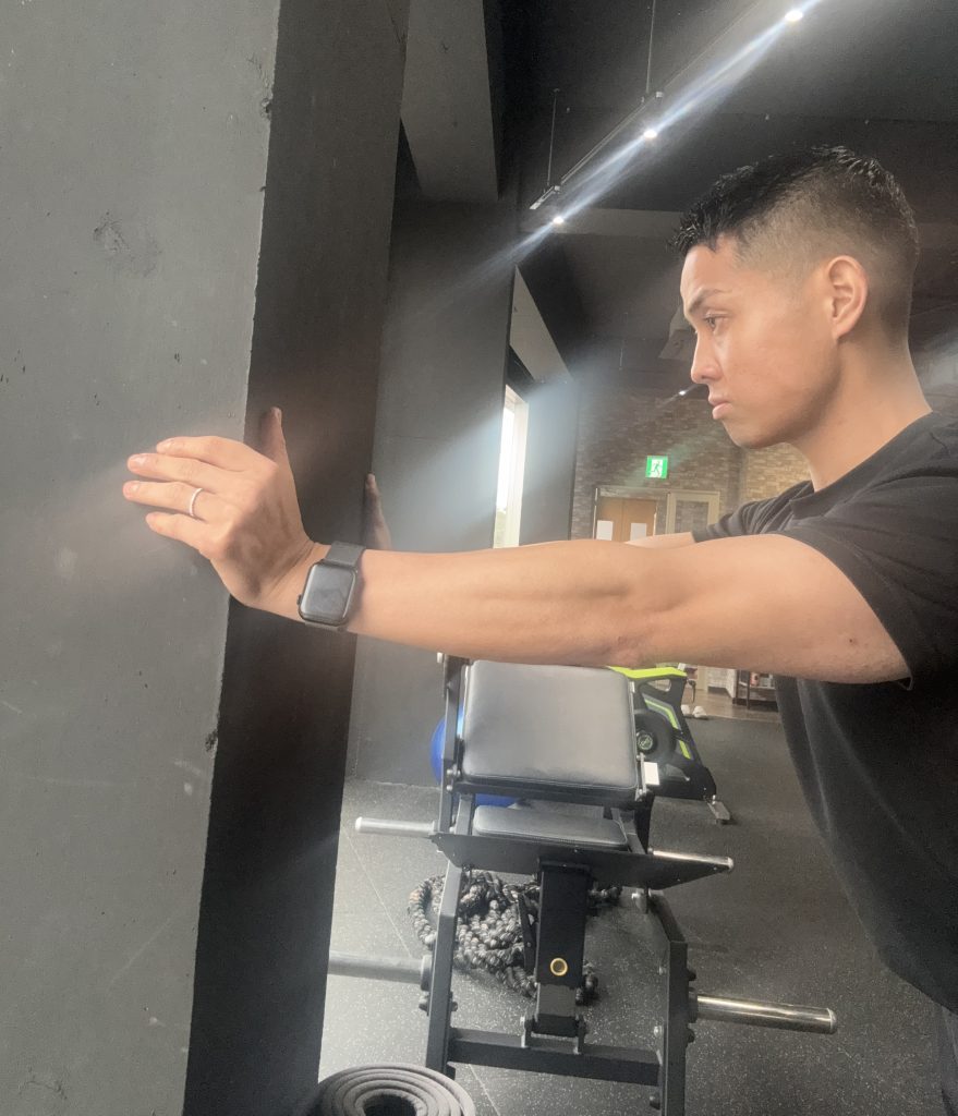 プッシュアップ開始時